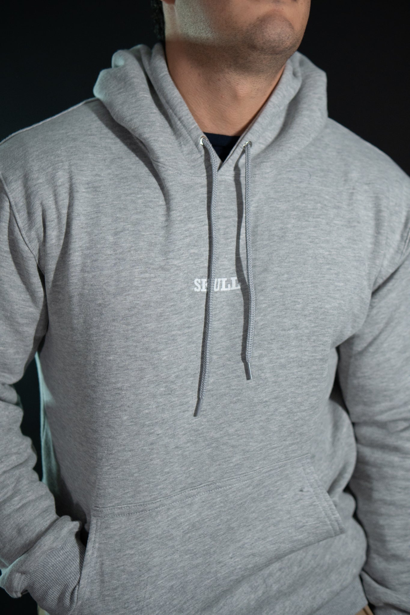 Hoodie - Skull - Gris