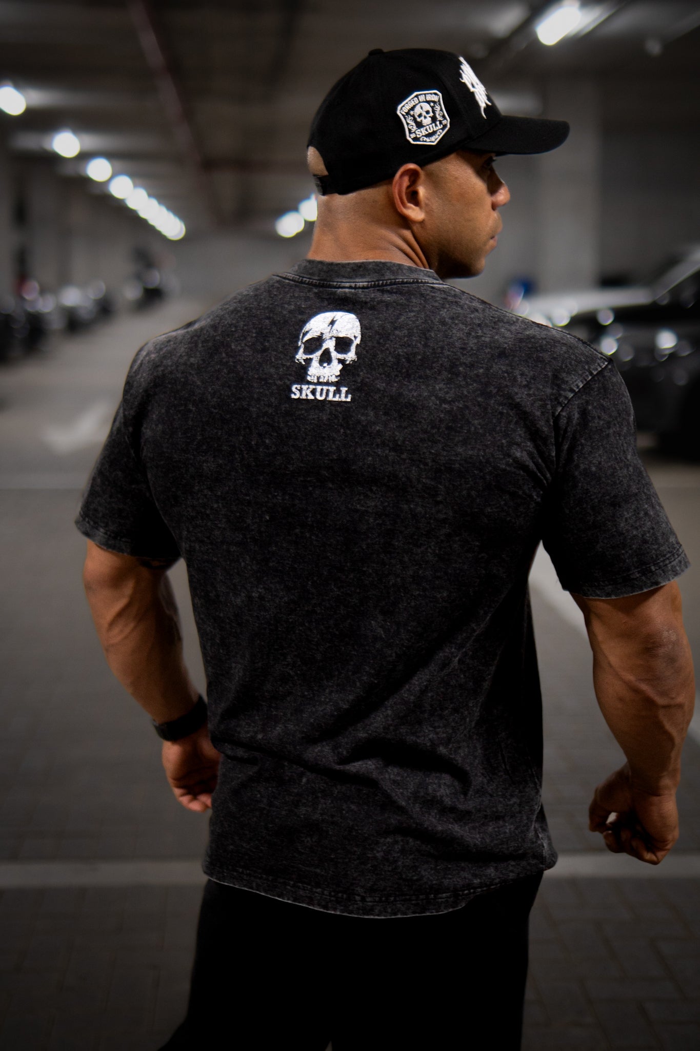 OVERSIZE - FORGED IN IRON - WASHED BLACK