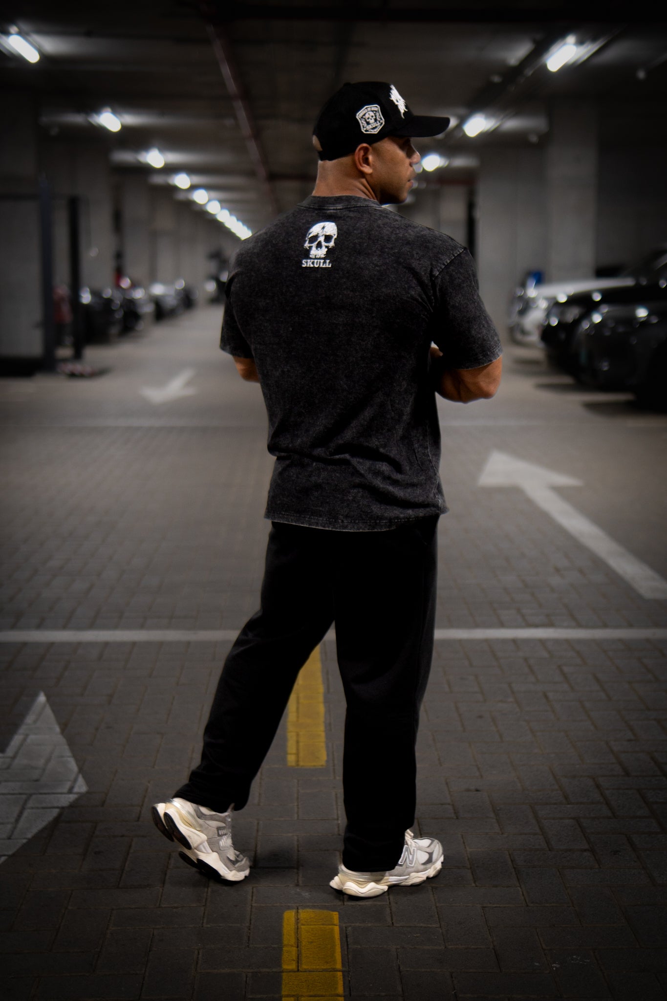 OVERSIZE - FORGED IN IRON - WASHED BLACK