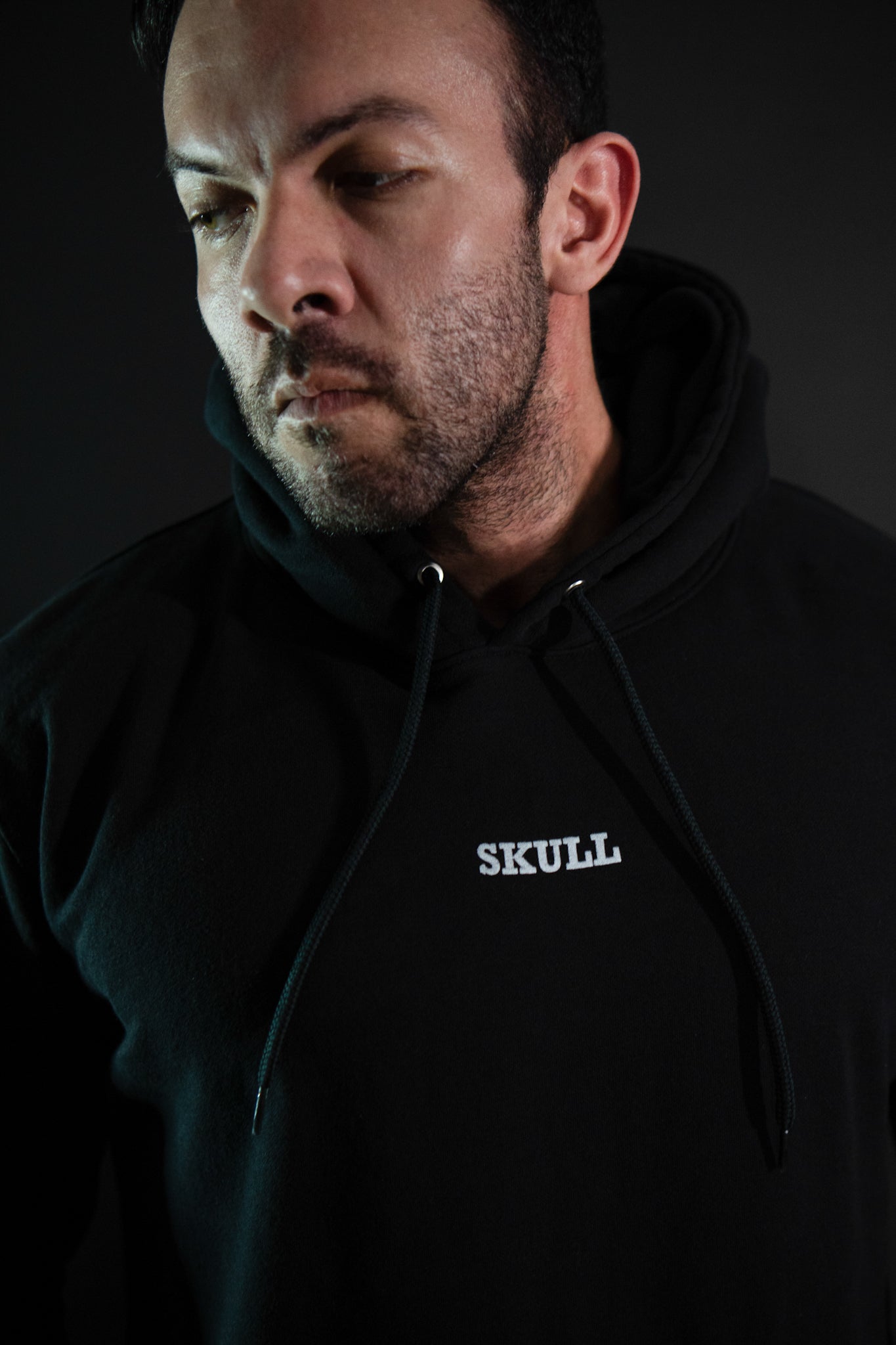 Hoodie - Skull - Negro