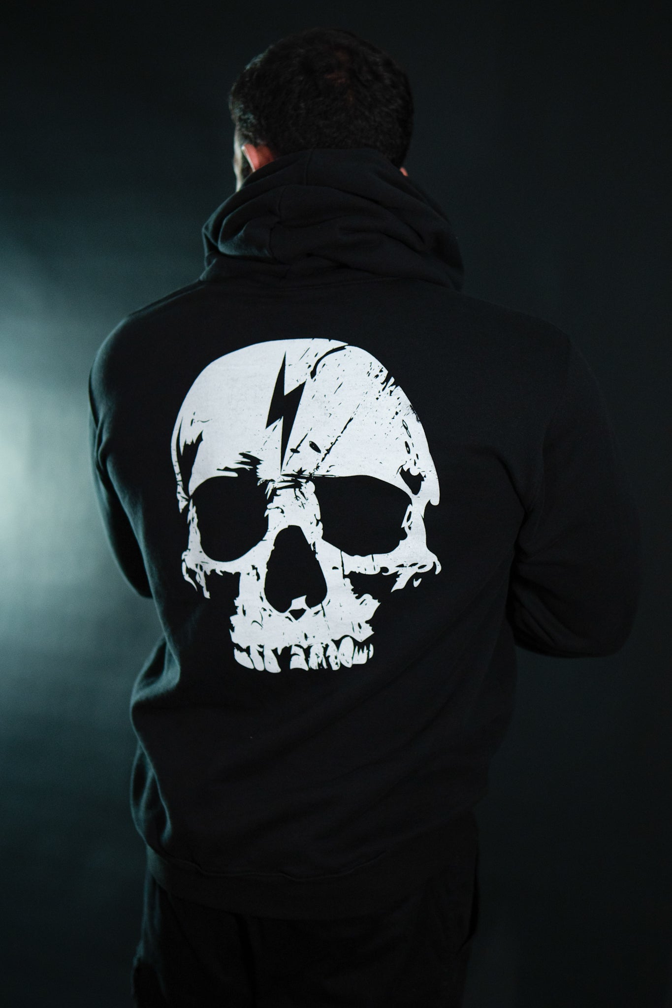 Hoodie - Skull - Negro