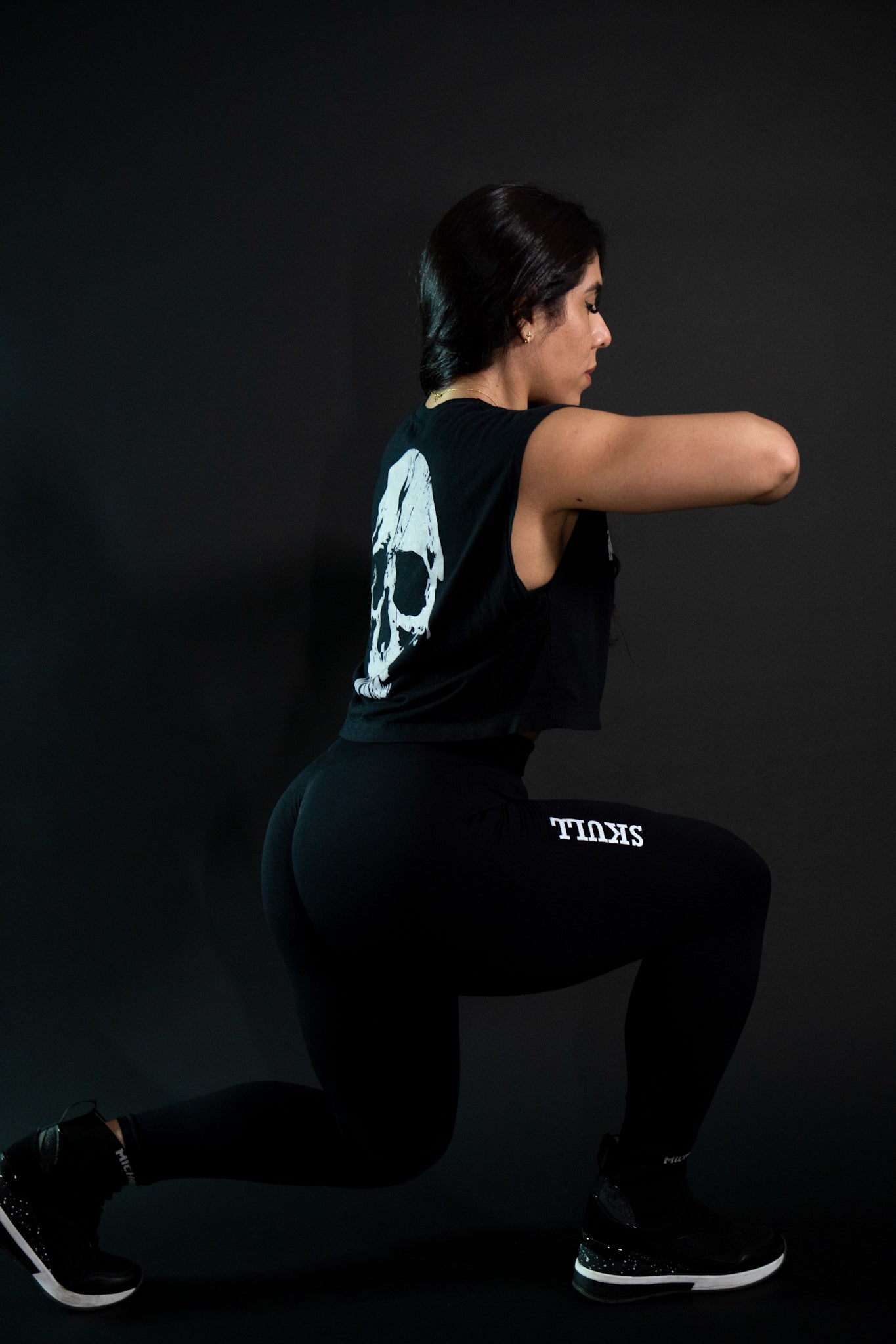 CROP TOP SKULL