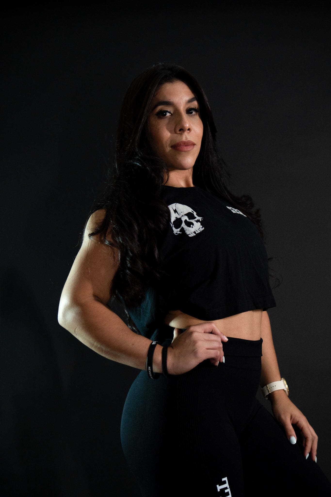CROP TOP SKULL