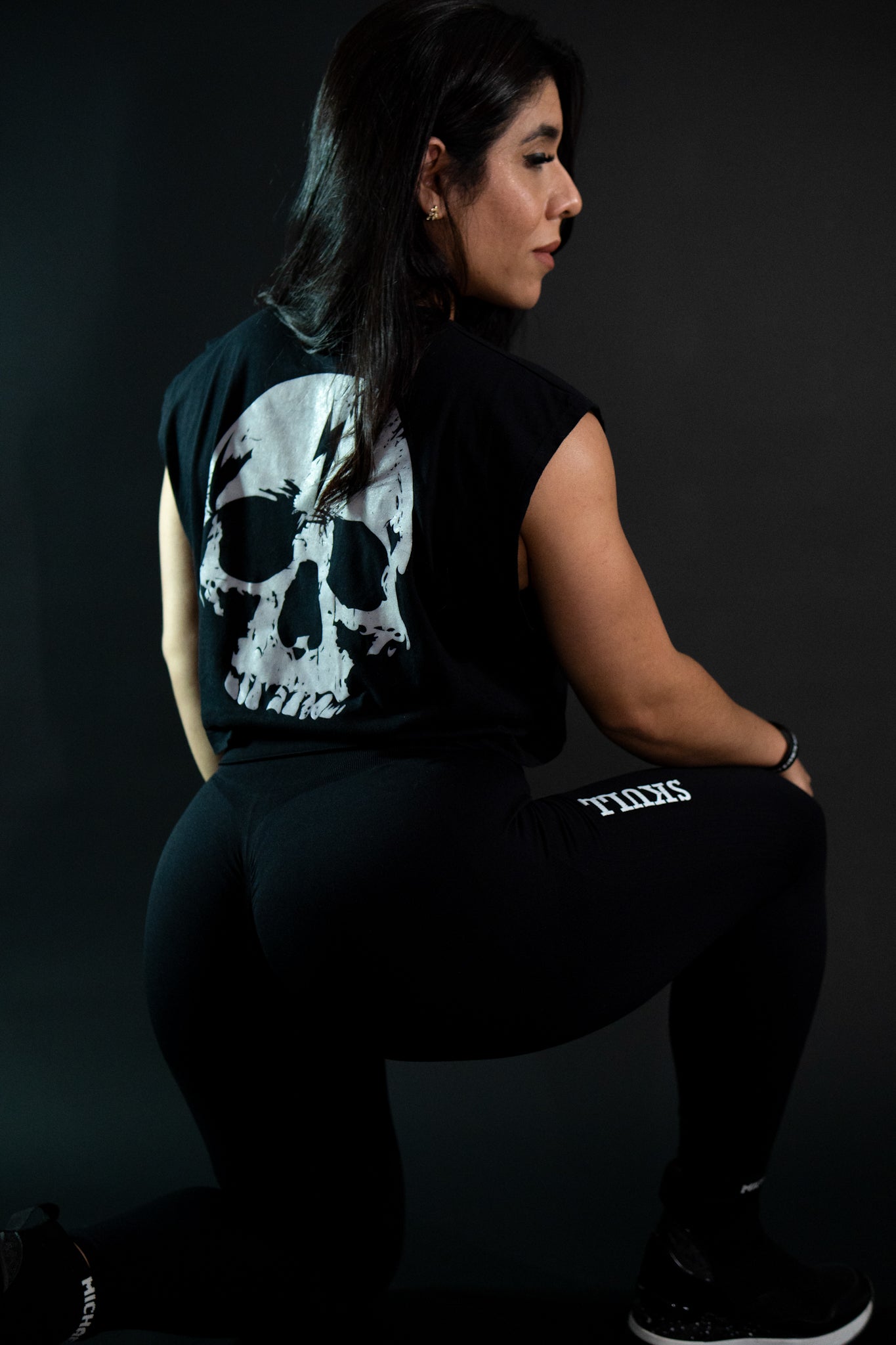 LEGGINGS PUSH UP - SKULL