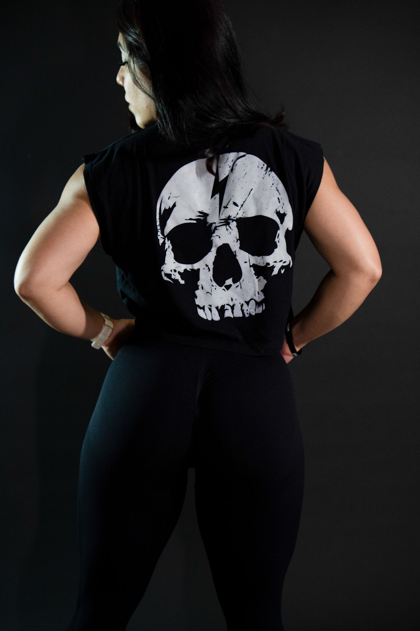 CROP TOP SKULL