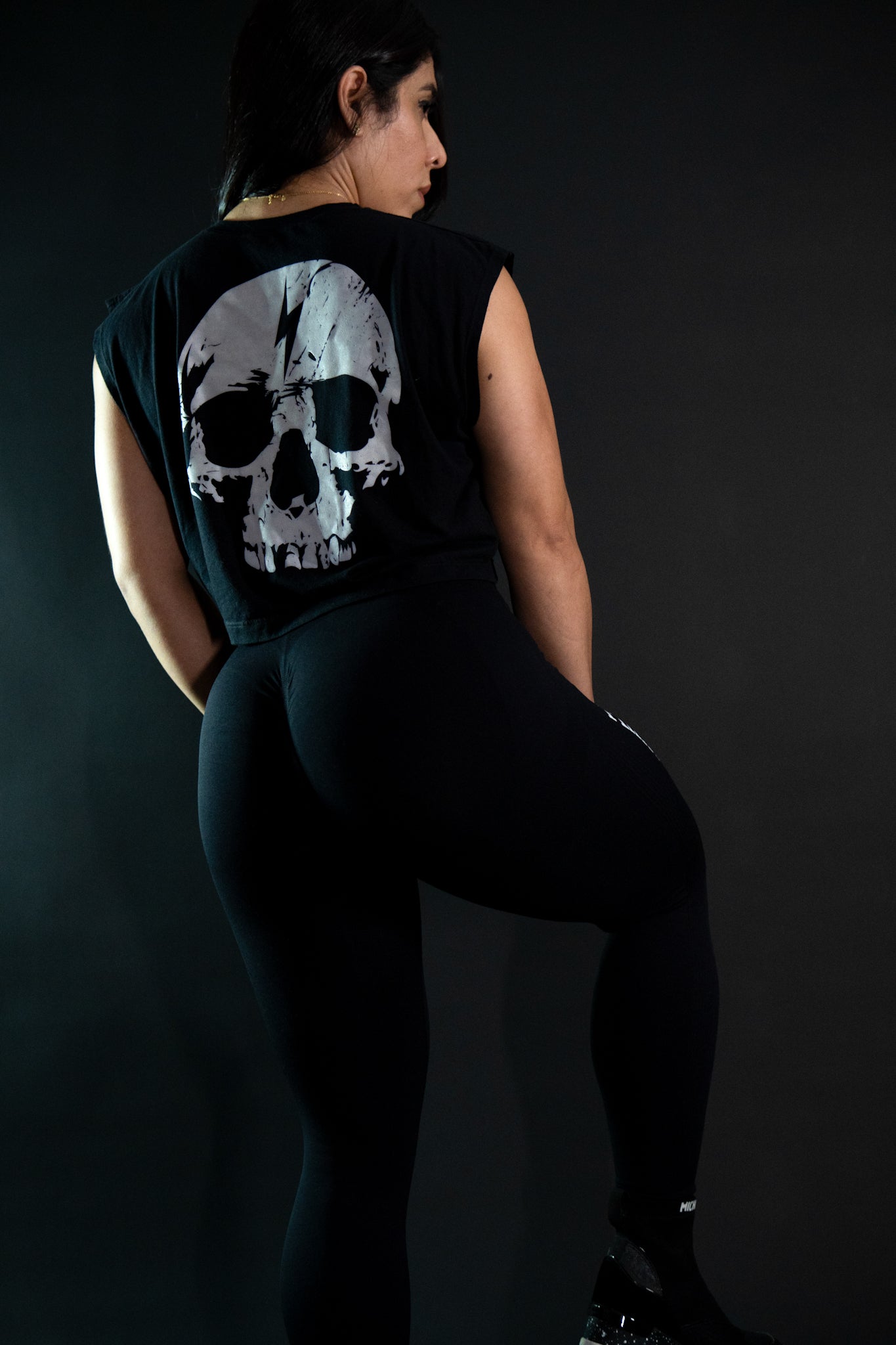CROP TOP SKULL