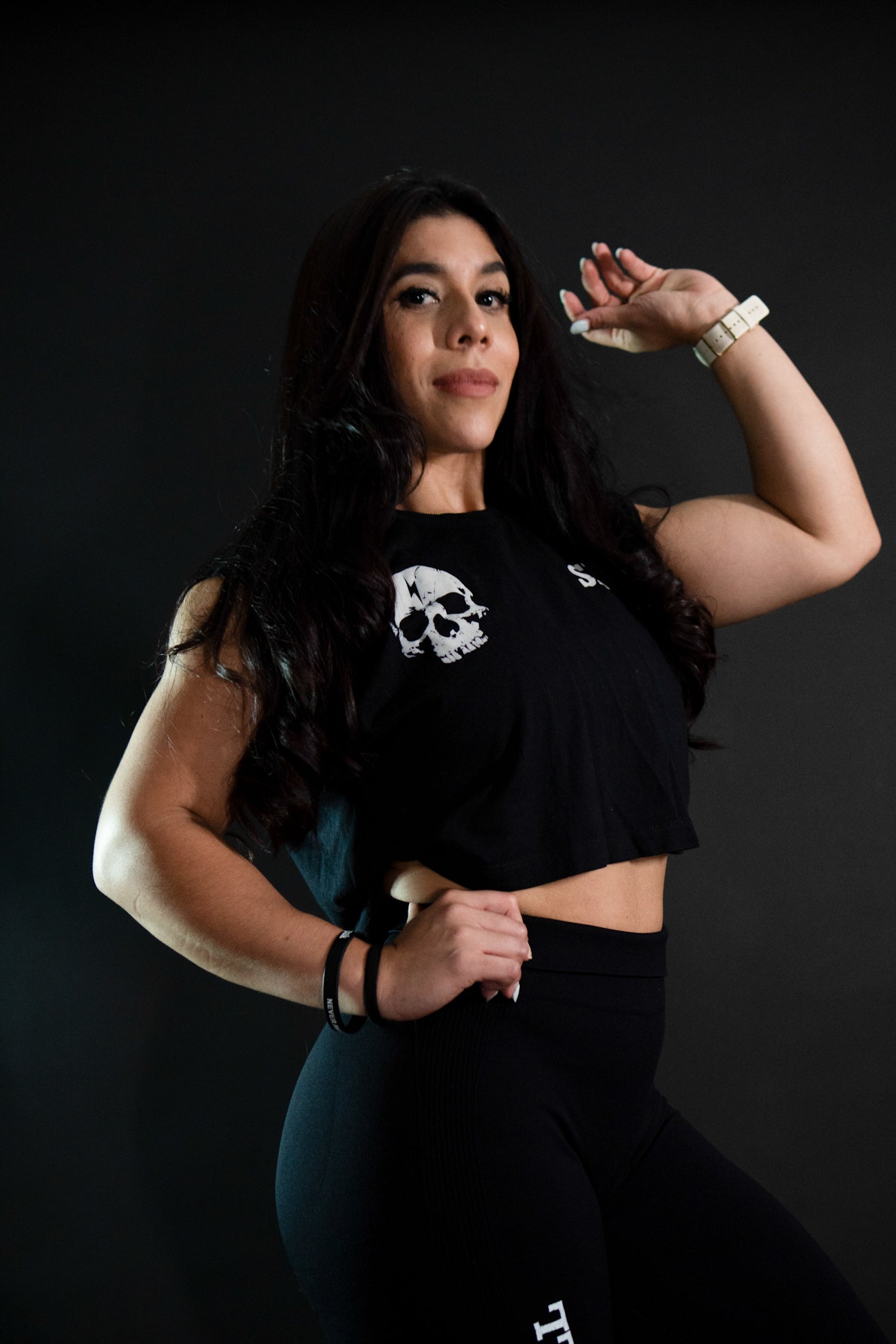 CROP TOP SKULL