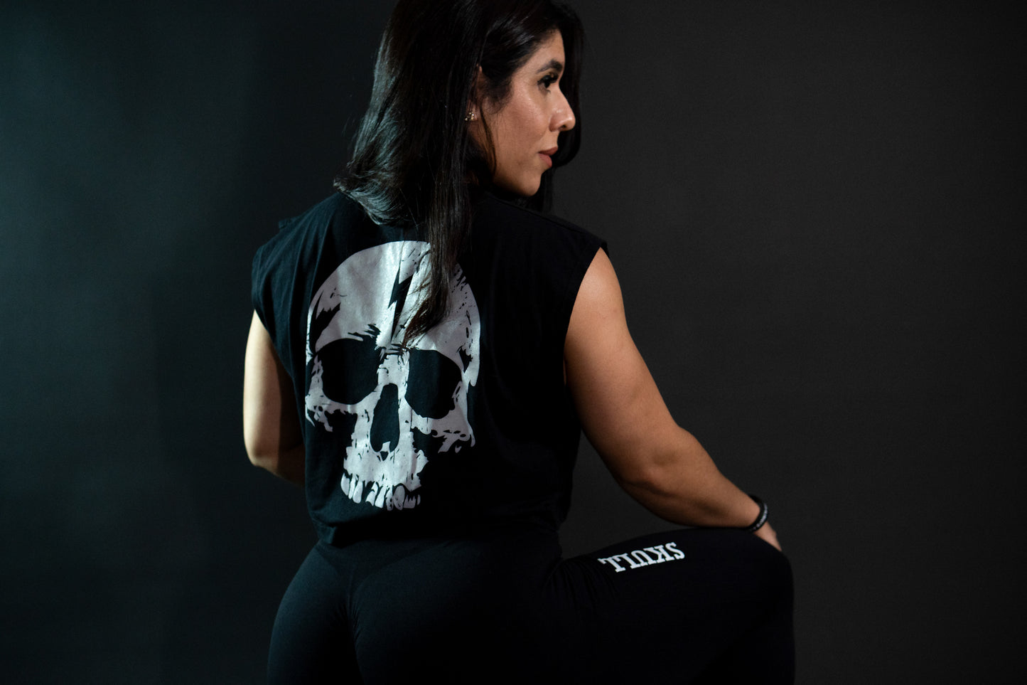 CROP TOP SKULL