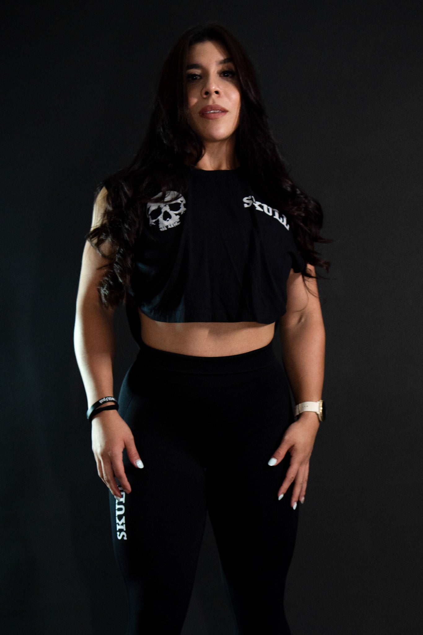CROP TOP SKULL