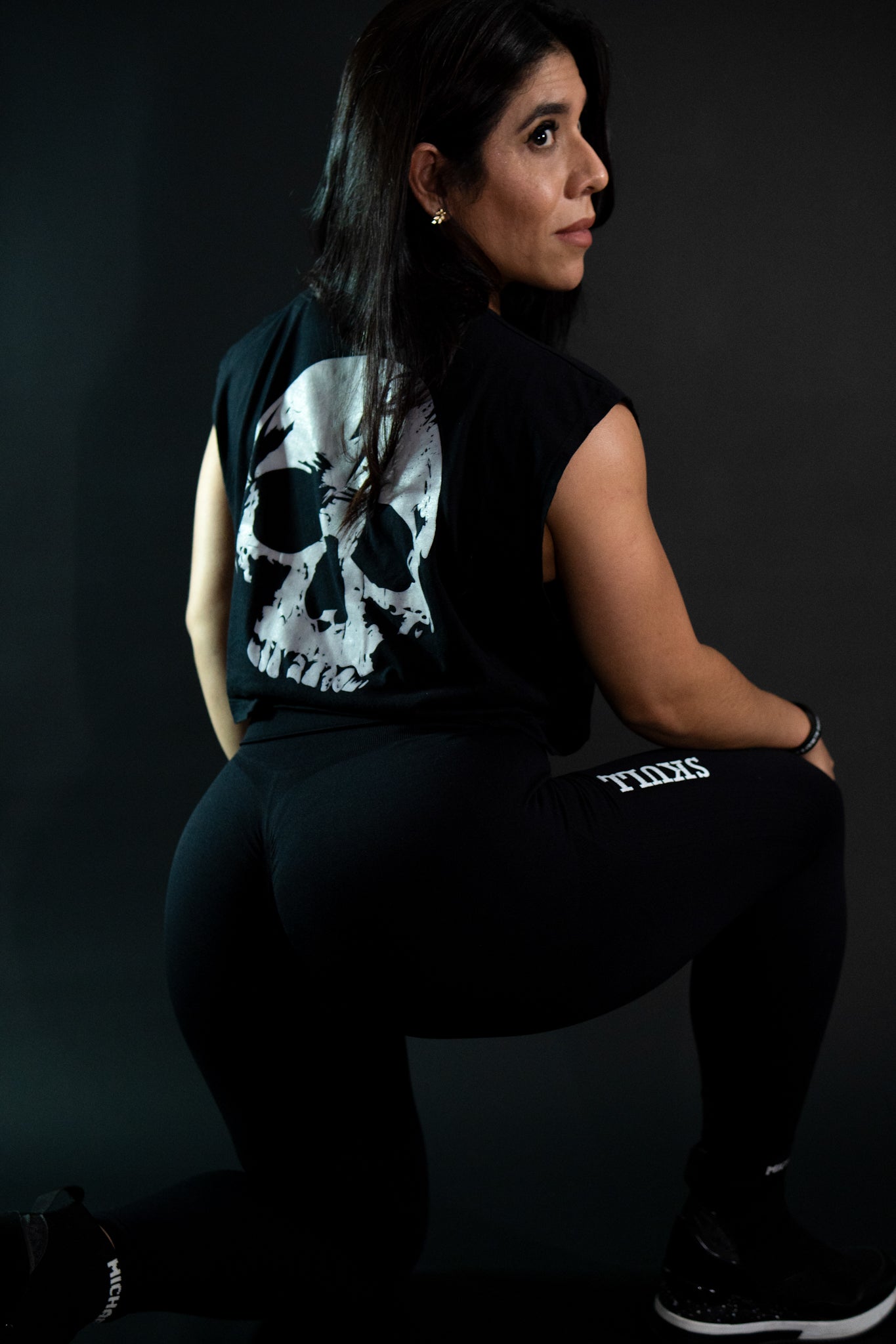 CROP TOP SKULL
