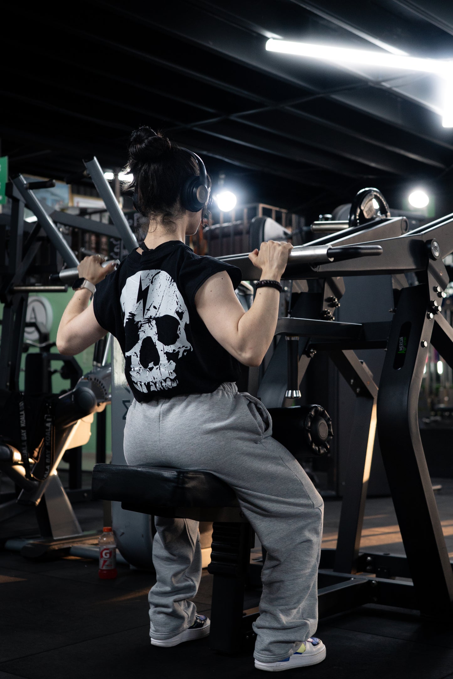 Classic Skull - Oversize Crop Top