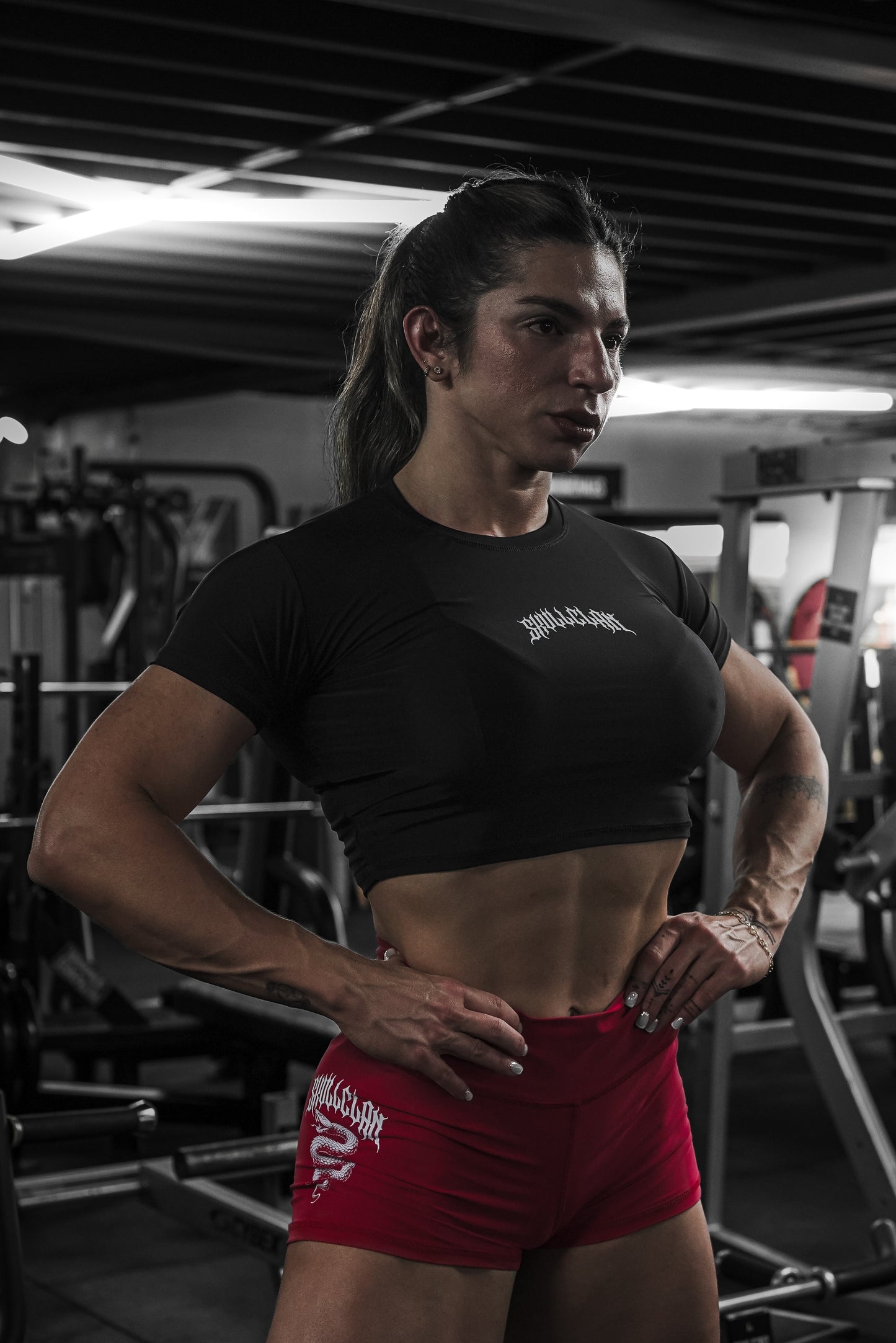 SK NEW SKIN - TOP MINI -  BLACK