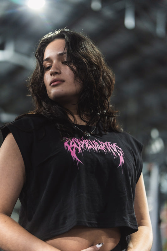 WOLF - OVERSIZED CROP TOP