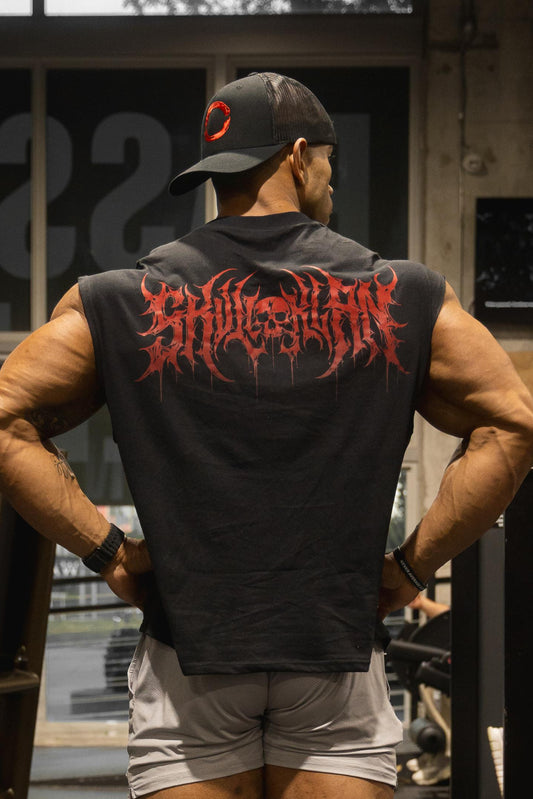 Skull Klan - Cropped Tank - Negra
